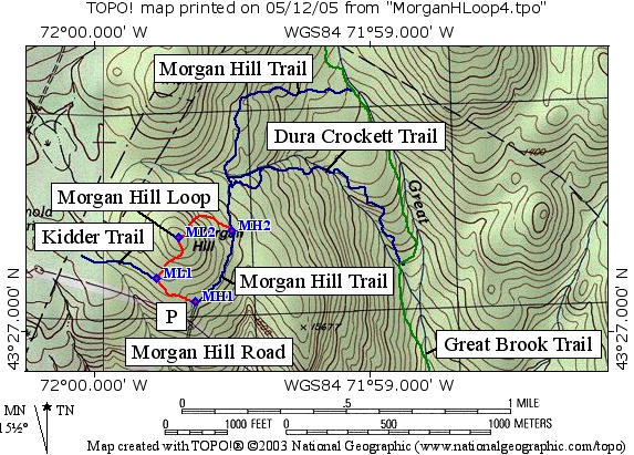 Morgan Loop Map